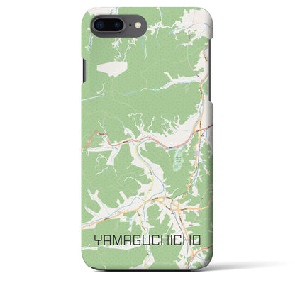 【山口町（徳島県）】地図柄iPhoneケース（バックカバータイプ）