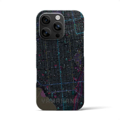 【山鼻（北海道）】地図柄iPhoneケース（バックカバータイプ）