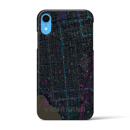 【山鼻（北海道）】地図柄iPhoneケース（バックカバータイプ）