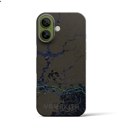 【山北（神奈川県）】地図柄iPhoneケース（バックカバータイプ）