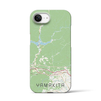 【山北（神奈川県）】地図柄iPhoneケース（バックカバータイプ）