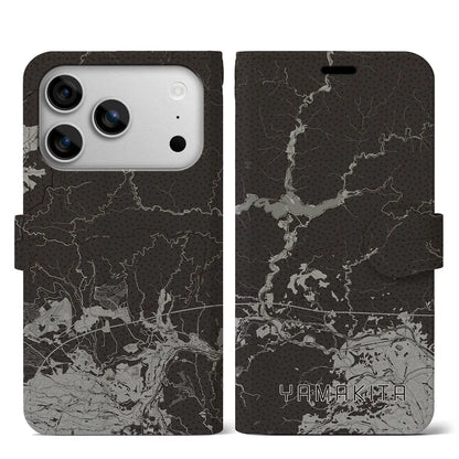 【山北（神奈川県）】地図柄iPhoneケース（手帳タイプ）