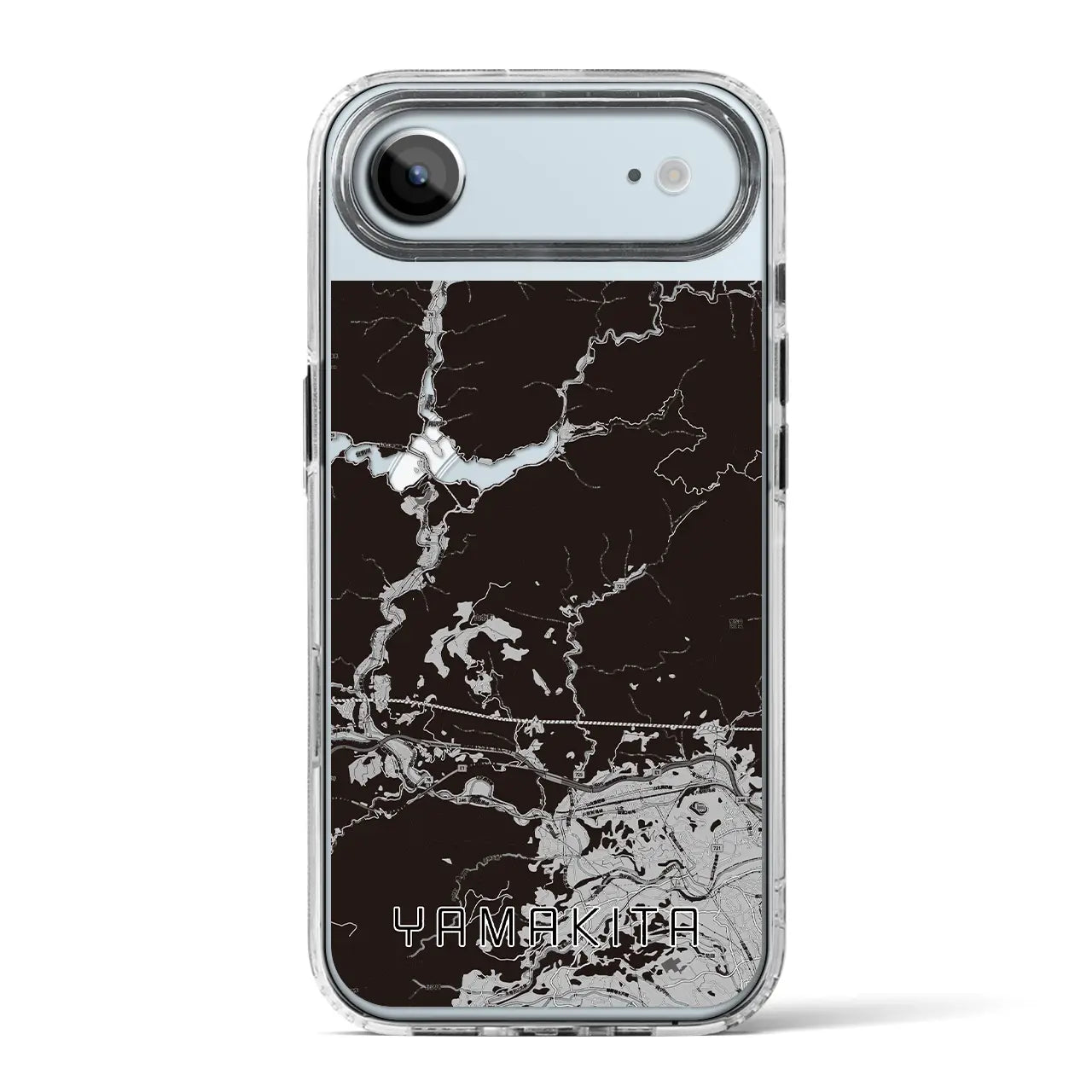 【山北（神奈川県）】地図柄iPhoneケース（MagSafeタイプ）