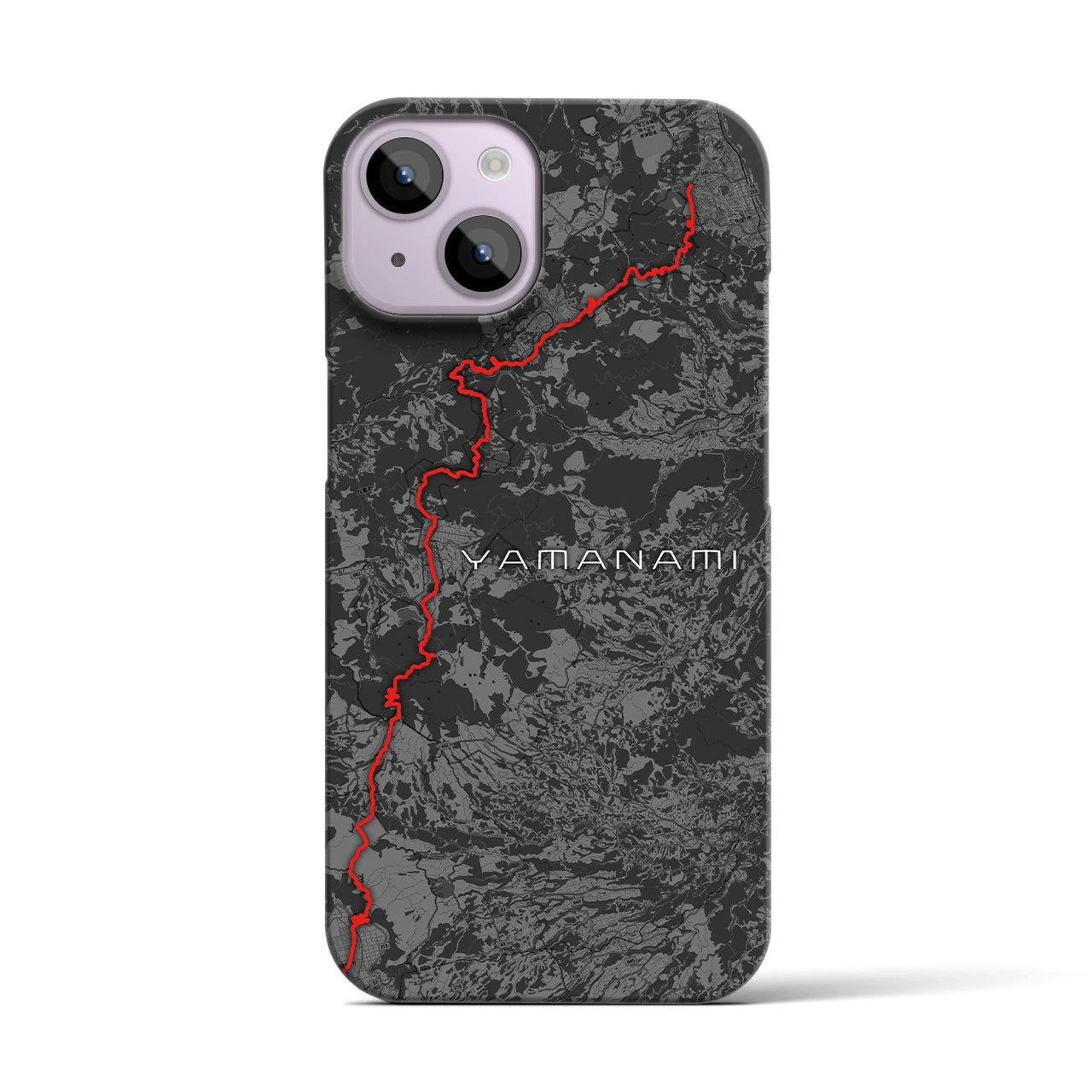 【やまなみ（大分県）】スカイラインiPhoneケース（バックカバータイプ）
