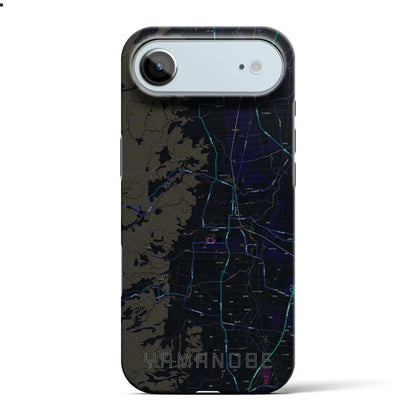 【山辺（山形県）】地図柄iPhoneケース（バックカバータイプ）