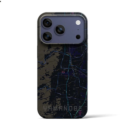 【山辺（山形県）】地図柄iPhoneケース（バックカバータイプ）