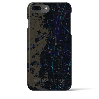 【山辺（山形県）】地図柄iPhoneケース（バックカバータイプ）