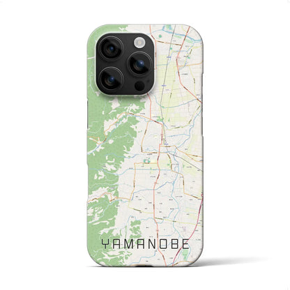 【山辺（山形県）】地図柄iPhoneケース（バックカバータイプ）