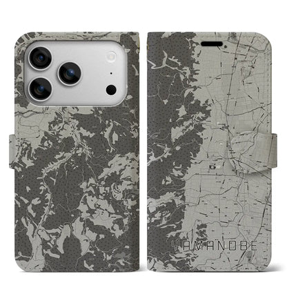 【山辺（山形県）】地図柄iPhoneケース（手帳タイプ）