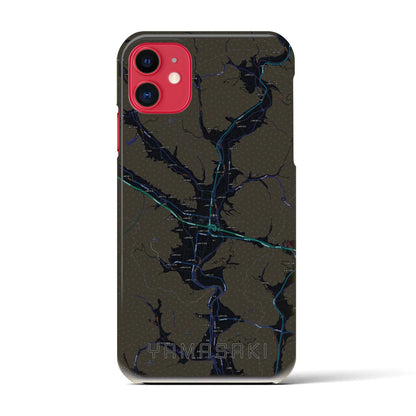 【山崎（兵庫県）】地図柄iPhoneケース（バックカバータイプ）