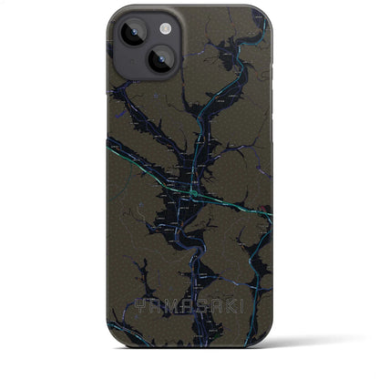 【山崎（兵庫県）】地図柄iPhoneケース（バックカバータイプ）