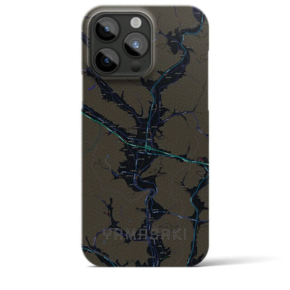 【山崎（兵庫県）】地図柄iPhoneケース（バックカバータイプ）