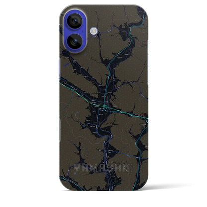 【山崎（兵庫県）】地図柄iPhoneケース（バックカバータイプ）