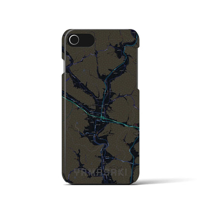 【山崎（兵庫県）】地図柄iPhoneケース（バックカバータイプ）