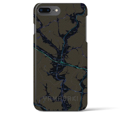 【山崎（兵庫県）】地図柄iPhoneケース（バックカバータイプ）