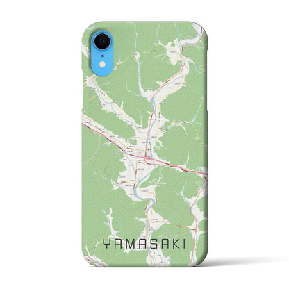 【山崎（兵庫県）】地図柄iPhoneケース（バックカバータイプ）