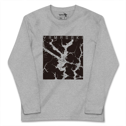 【山崎（兵庫県）】地図柄ロングスリーブTシャツ