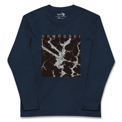 【山崎（兵庫県）】地図柄ロングスリーブTシャツ