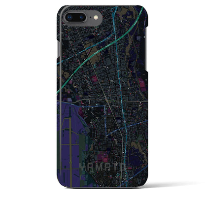 【大和（神奈川県）】地図柄iPhoneケース（バックカバータイプ）