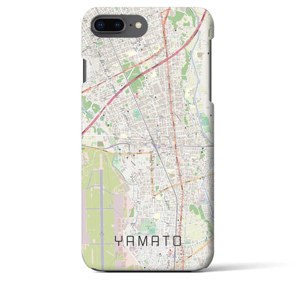 【大和（神奈川県）】地図柄iPhoneケース（バックカバータイプ）