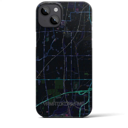 【大和郡山（奈良県）】地図柄iPhoneケース（バックカバータイプ）