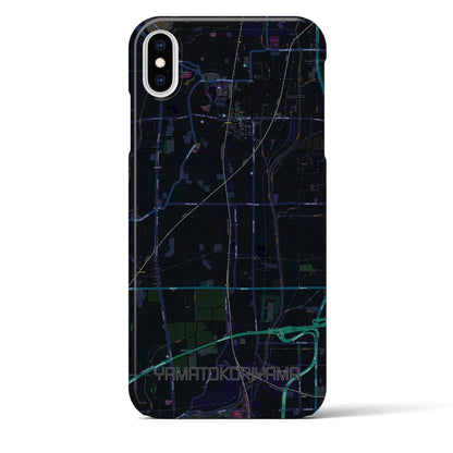 【大和郡山（奈良県）】地図柄iPhoneケース（バックカバータイプ）