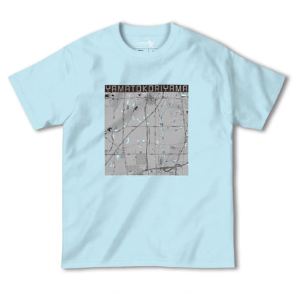【大和郡山（奈良県）】地図柄ヘビーウェイトTシャツ