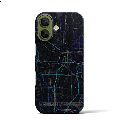 【大和高田（奈良県）】地図柄iPhoneケース（バックカバータイプ）