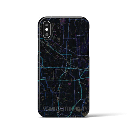 【大和高田（奈良県）】地図柄iPhoneケース（バックカバータイプ）