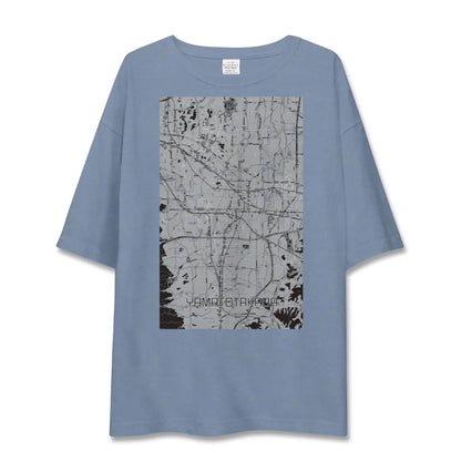 【大和高田（奈良県）】地図柄ビッグシルエットTシャツ