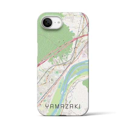 【山崎（京都府）】地図柄iPhoneケース（バックカバータイプ）