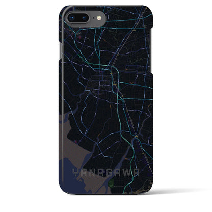 【柳川（福岡県）】地図柄iPhoneケース（バックカバータイプ）