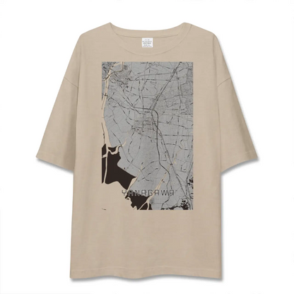 【柳川（福岡県）】地図柄ビッグシルエットTシャツ