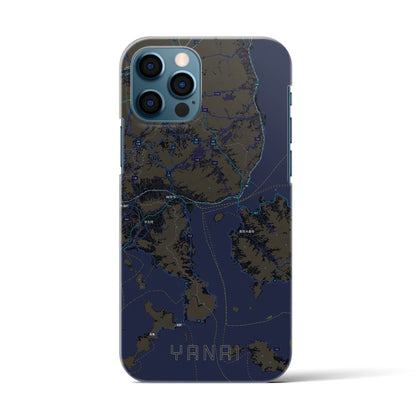 【柳井（山口県）】地図柄iPhoneケース（バックカバータイプ）