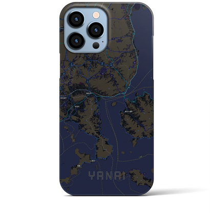 【柳井（山口県）】地図柄iPhoneケース（バックカバータイプ）