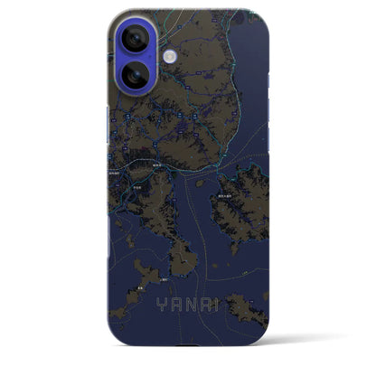 【柳井（山口県）】地図柄iPhoneケース（バックカバータイプ）