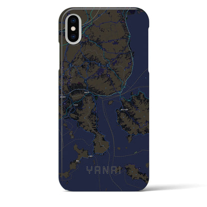 【柳井（山口県）】地図柄iPhoneケース（バックカバータイプ）