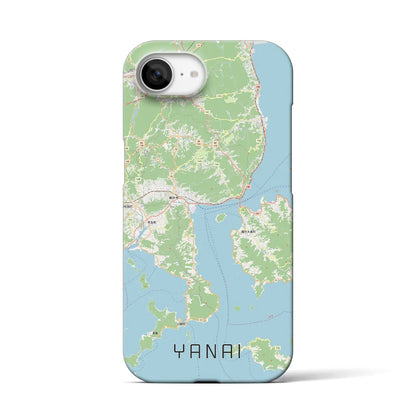 【柳井（山口県）】地図柄iPhoneケース（バックカバータイプ）