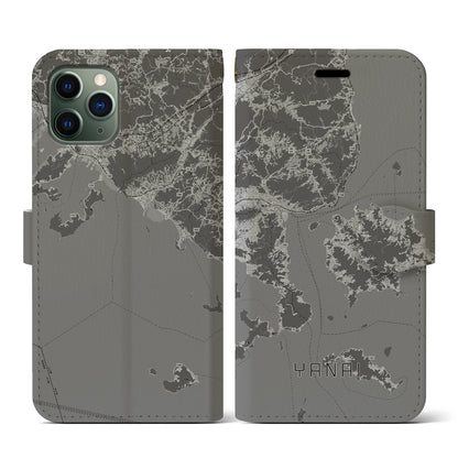 【柳井（山口県）】地図柄iPhoneケース（手帳タイプ）