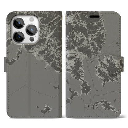 【柳井（山口県）】地図柄iPhoneケース（手帳タイプ）