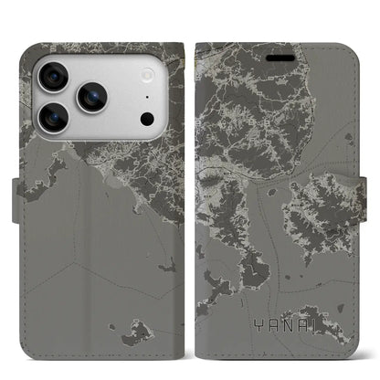 【柳井（山口県）】地図柄iPhoneケース（手帳タイプ）