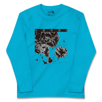 【柳井（山口県）】地図柄ロングスリーブTシャツ