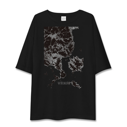 【柳井（山口県）】地図柄ビッグシルエットTシャツ