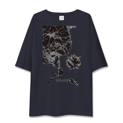 【柳井（山口県）】地図柄ビッグシルエットTシャツ