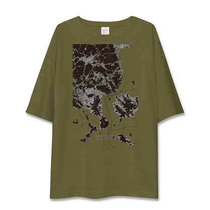 【柳井（山口県）】地図柄ビッグシルエットTシャツ