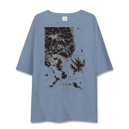 【柳井（山口県）】地図柄ビッグシルエットTシャツ