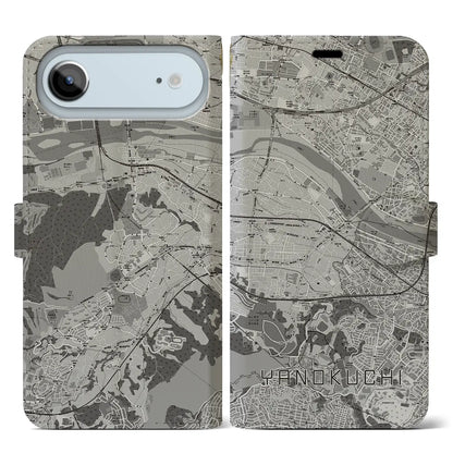 【矢野口（東京都）】地図柄iPhoneケース（手帳タイプ）