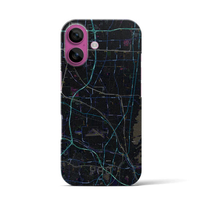 【八尾（大阪府）】地図柄iPhoneケース（バックカバータイプ）