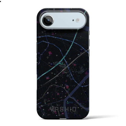 【八潮（埼玉県）】地図柄iPhoneケース（バックカバータイプ）