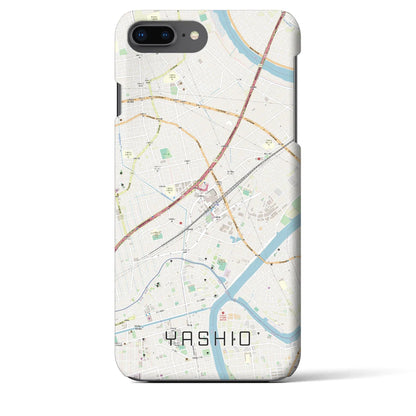 【八潮（埼玉県）】地図柄iPhoneケース（バックカバータイプ）